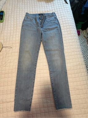 Jcrew 9” high-rise toothpick Jean